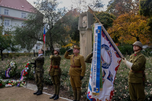 28. října 2023 - Pietní akt k oslavě vzniku Československé republiky