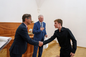 28. srpna 2024 - Slavnostní zápis do pamětní knihy plavců TJ Slávie Chomutov