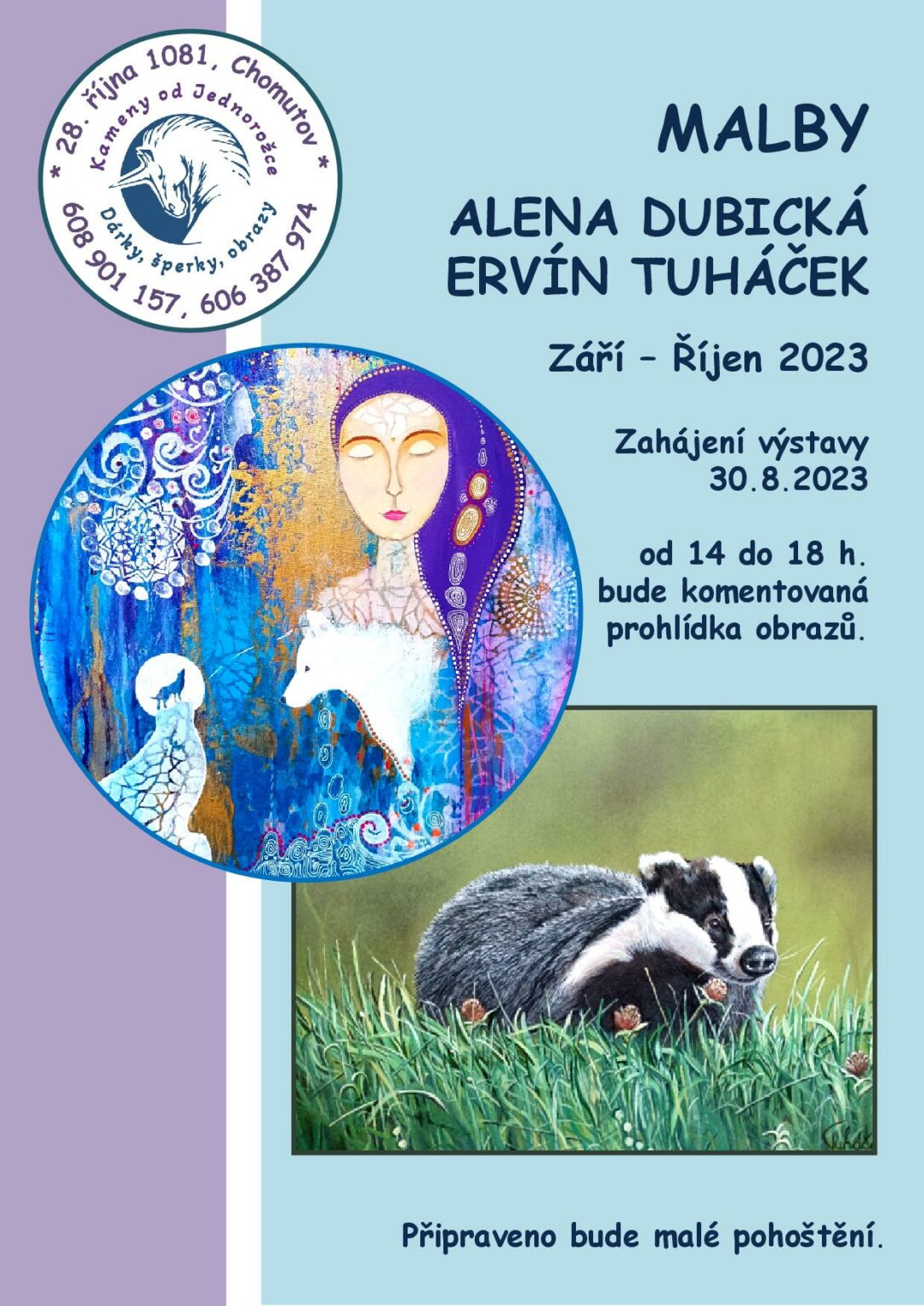 Malby – Alena Dubická a Ervín Tuháček – Visit Chomutov