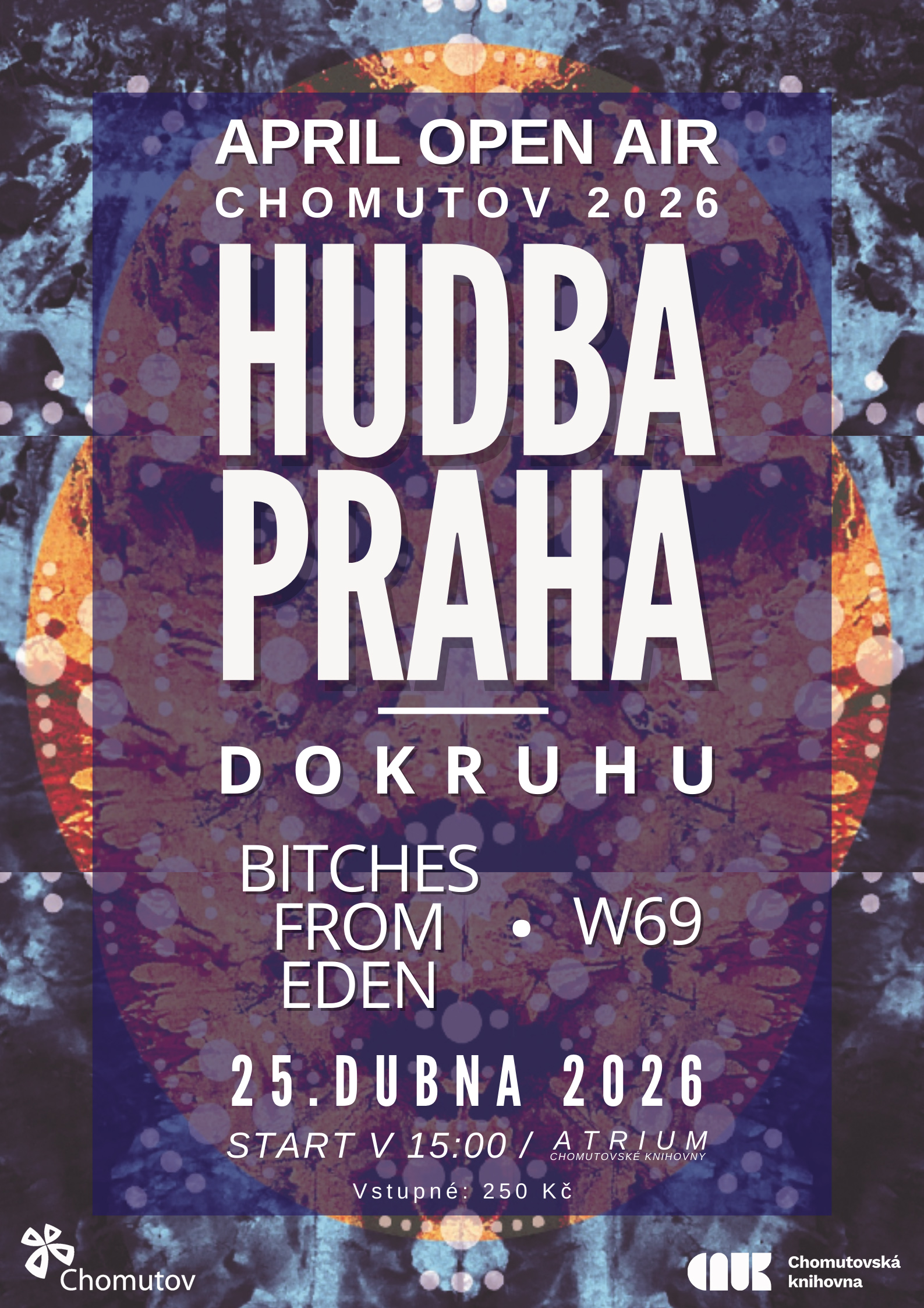 Purple and White Festive Music Event Poster – 1